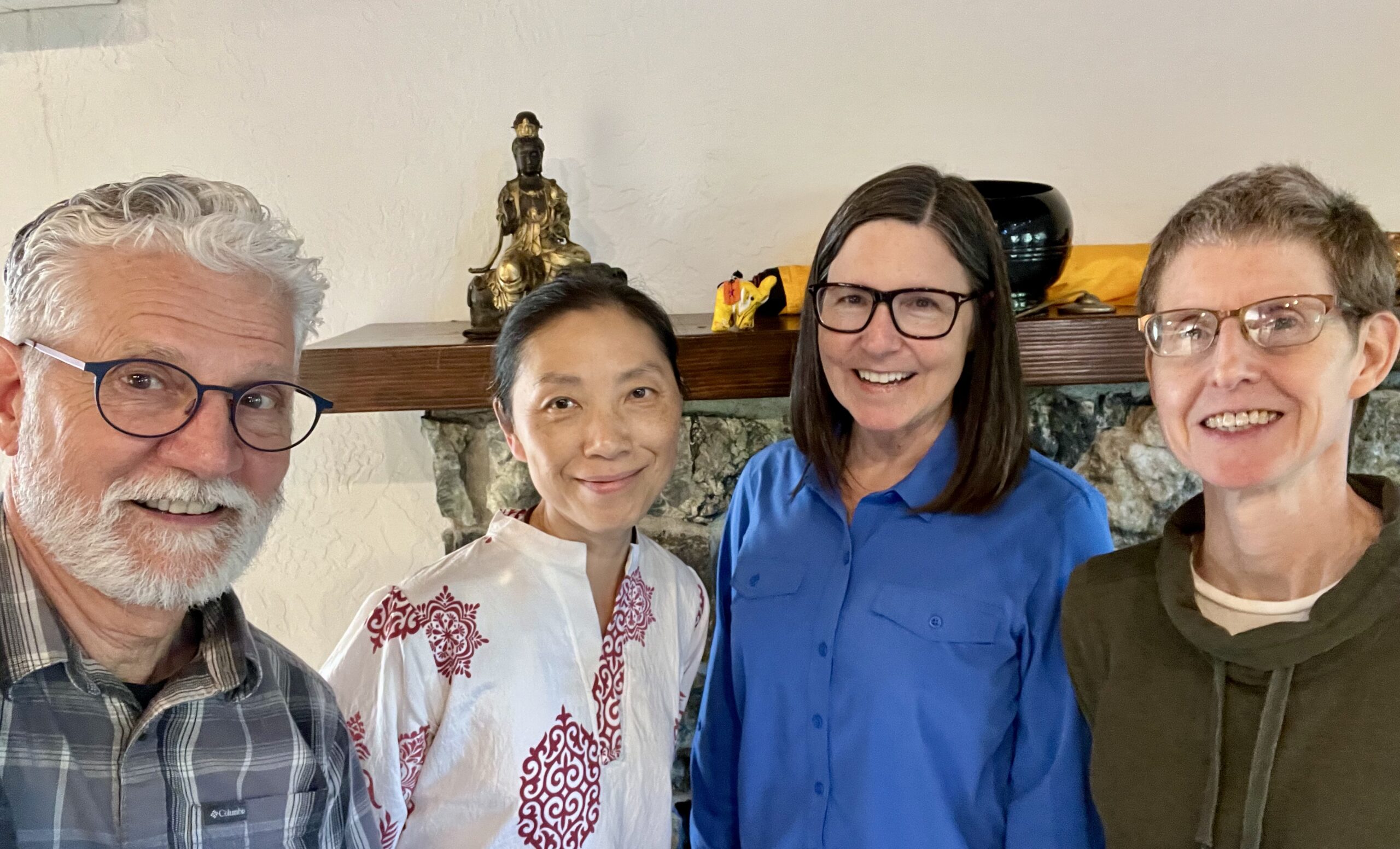 Four Dharma Friends Group Portrait